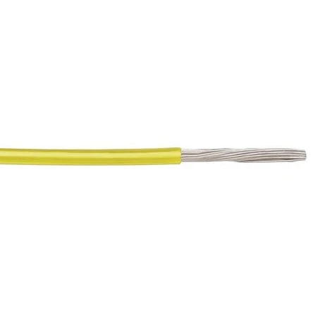 Alpha Wire 6821 26 AWG Stranded Bare Cobre 300V mPPE Insulation EcoWire Plus Hook-Up Wire