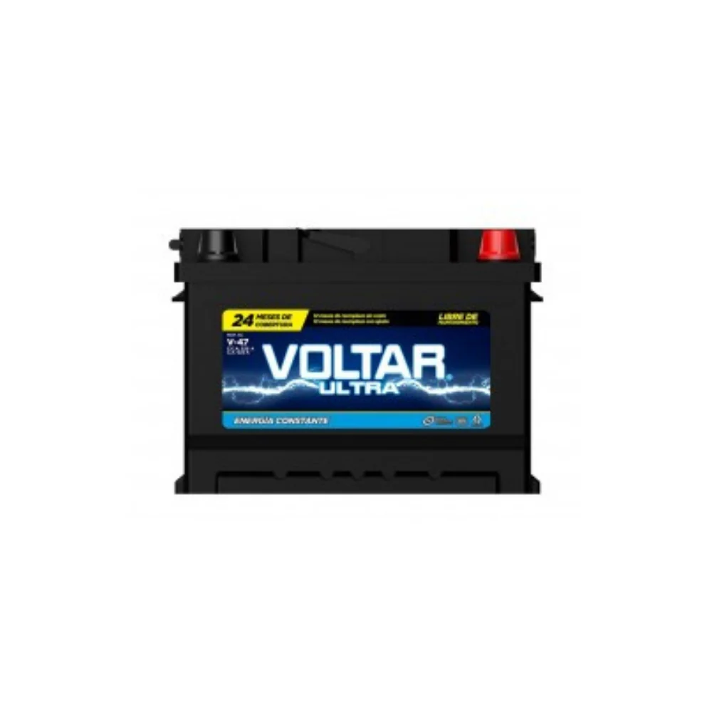 Baterí Automotriz Voltar V-47 Set de 4 Piezas