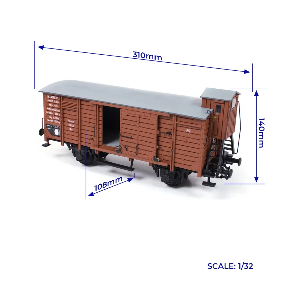 Maqueta Tren Wagon Resistente al Agua