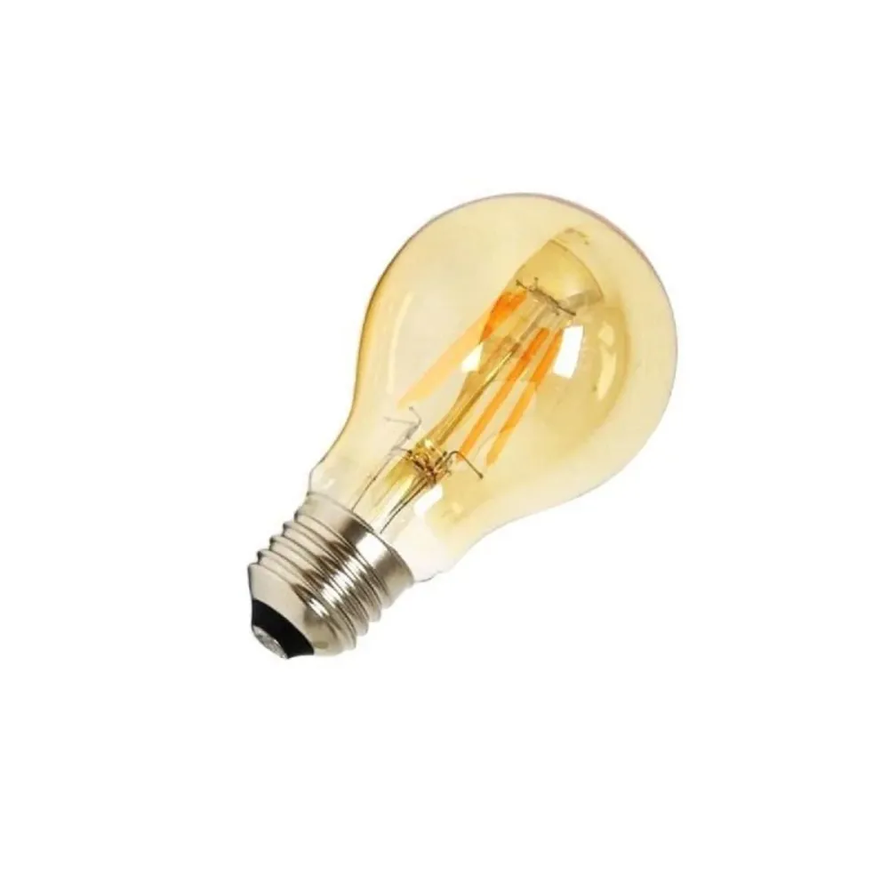 Ampoule LED De época Edison E27 Ambre A60