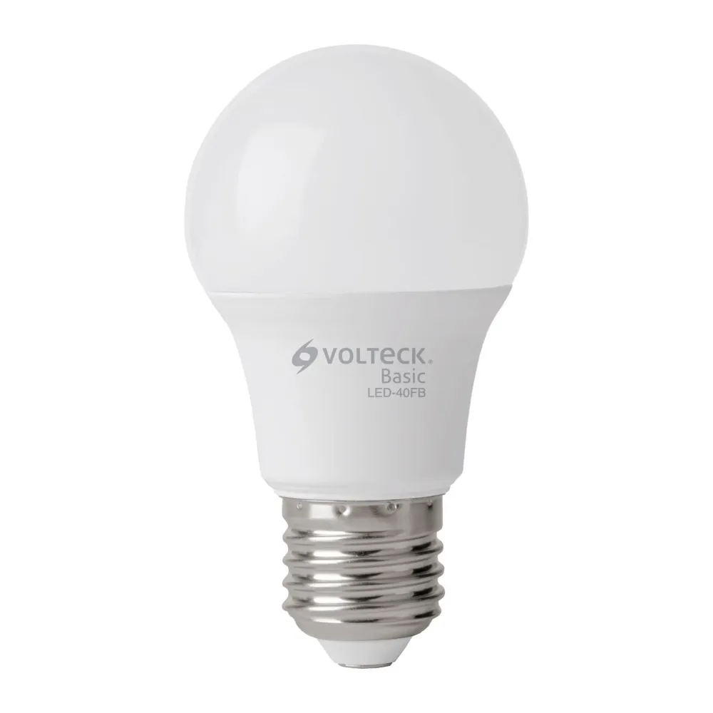 Lámpara de LED, A19, 6 W, luz de dí, Volteck Elemental