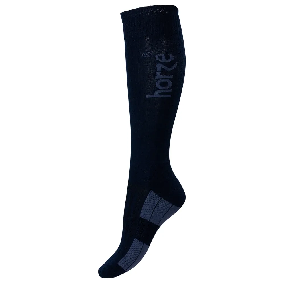 Calcetines de equitación de invierno Jasper Woolmix Dark Navy/Mirage Cobalto 36-38