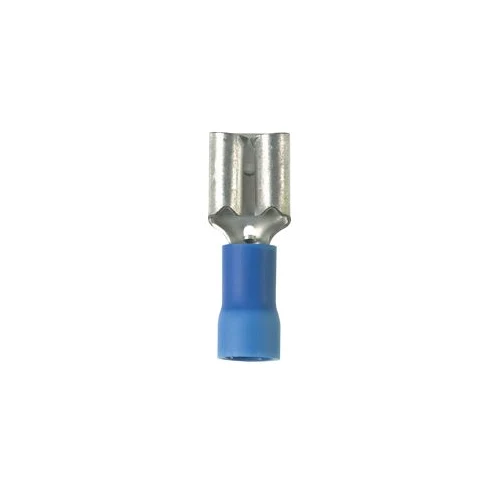 0.10 16-14 AWG Pan Term Female Disconnect Butted Seam Vinyl Barrel DV14-188B-C (Pack 100)