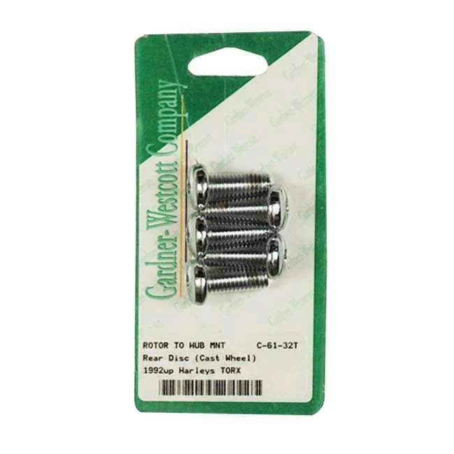 Brake Rotor Bolt Kit, Flathead Torx Harley-Davidson