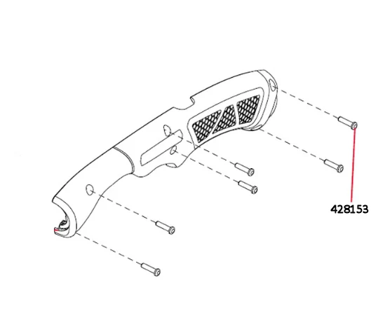 KIT : HANDLE SCREW HAND TORCH