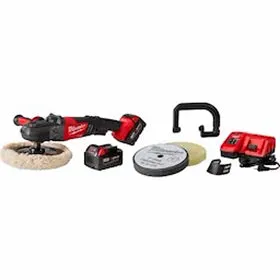 Kit De Pulidor De Velocidad Variable M18 De 7" Con Almoahadillas, Milwaukee 2738-22P
