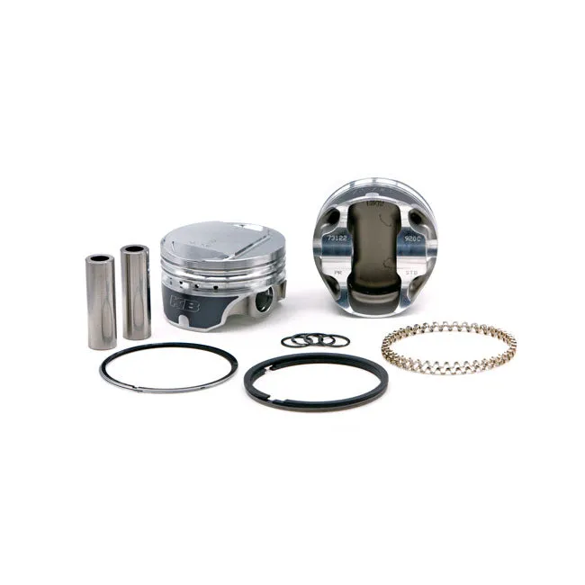 KB Performance, 1340 EVO B.T. Forged Piston Kit. Std Harley Davidson