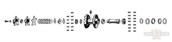 STAR HUB GASKET KIT Harley-Davidson