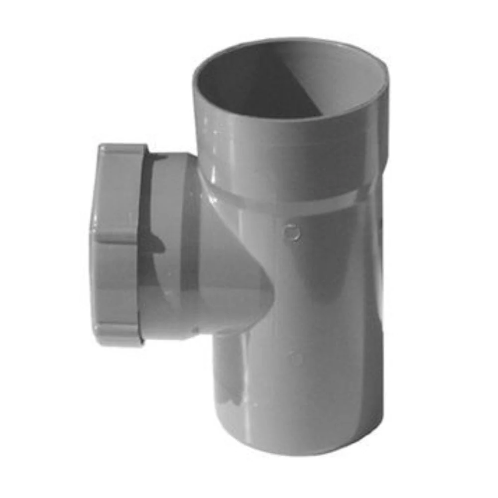 Tee Registro Pvc Gris 75 Mm