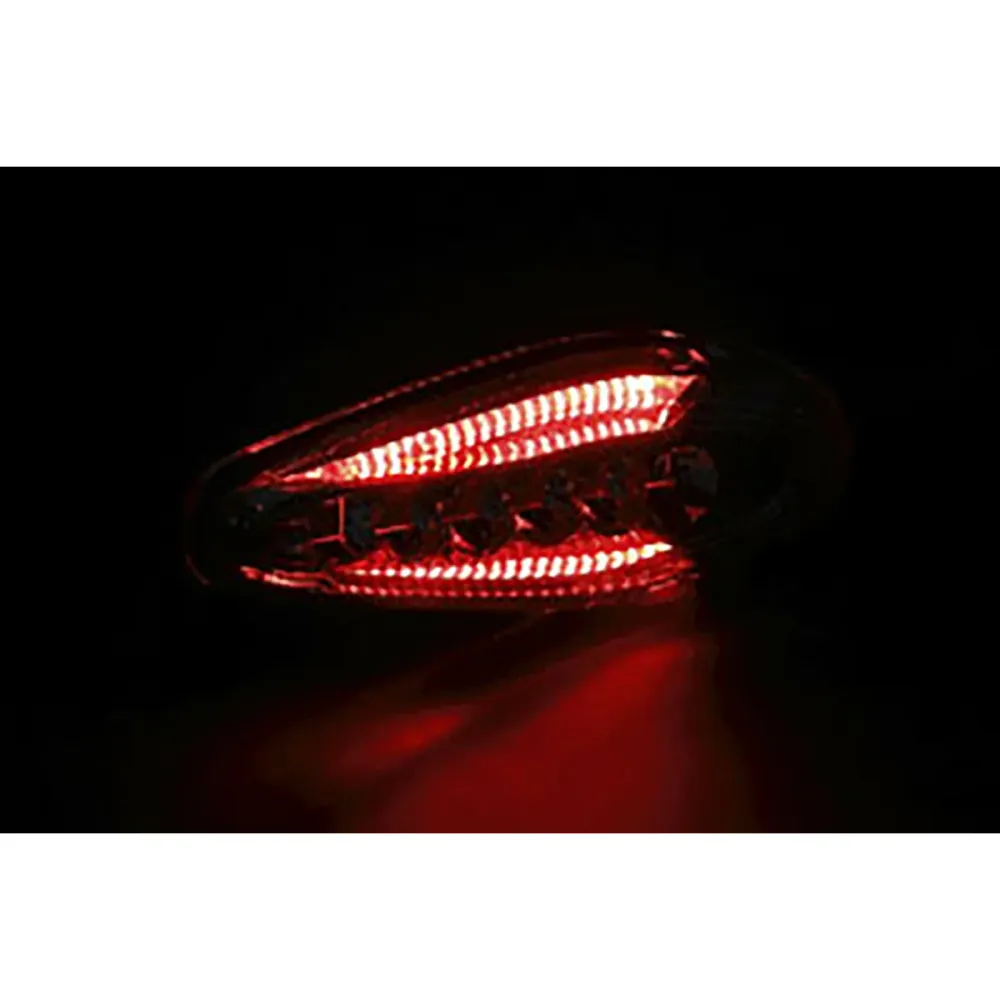 Koso Led Indicator Sonic Rear light + brake light function ébano matt)