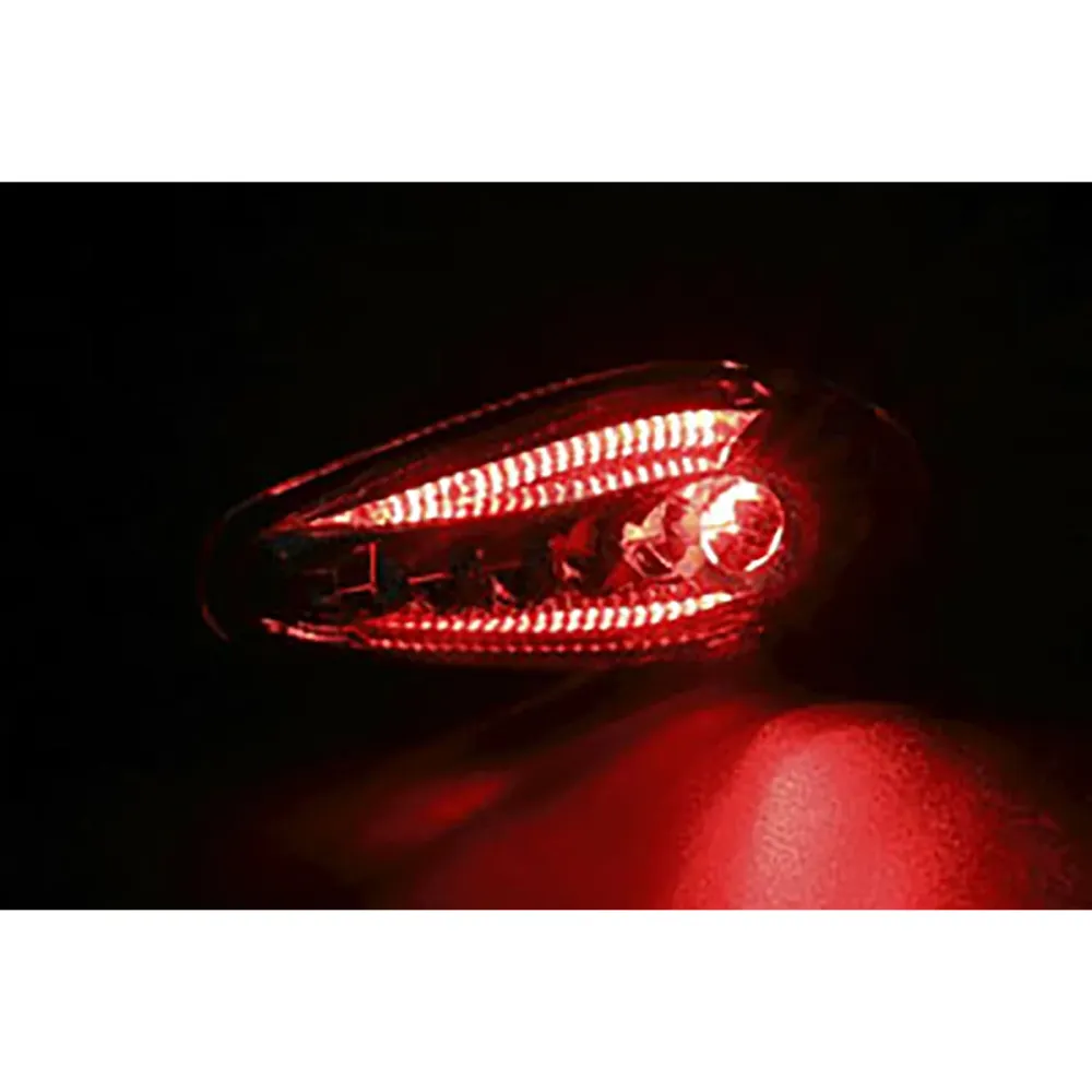 Koso Led Indicator Sonic Rear light + brake light function ébano matt)