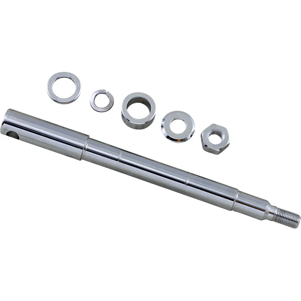 Chrome Front Axle Kit Harley Davidson