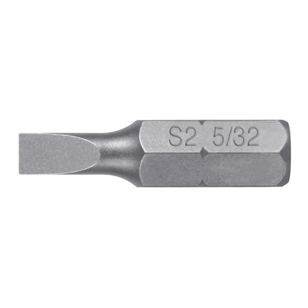 ESTUCHE CON 5 PUNTAS PLANAS DE 5/32' PROLONGADO 1', TRUPER EXPERT