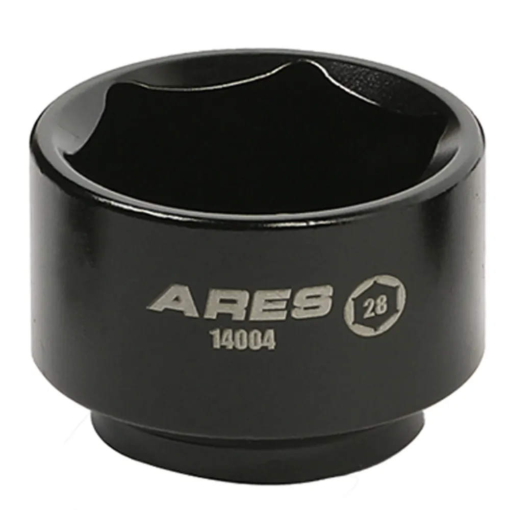 ARES 14004 - Toma de filtro de combustible de perfil bajo de 28 mm con Tubos de Recirculación