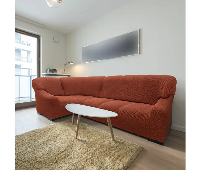 Funda para Sofá Sofaskins NIAGARA 340 - 540 cm - Naranja Opaco