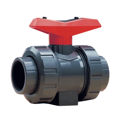 1" Type 546 Socket/FPT Ends True EPDM O-rings PVC Union Ball Valve 151.546.344