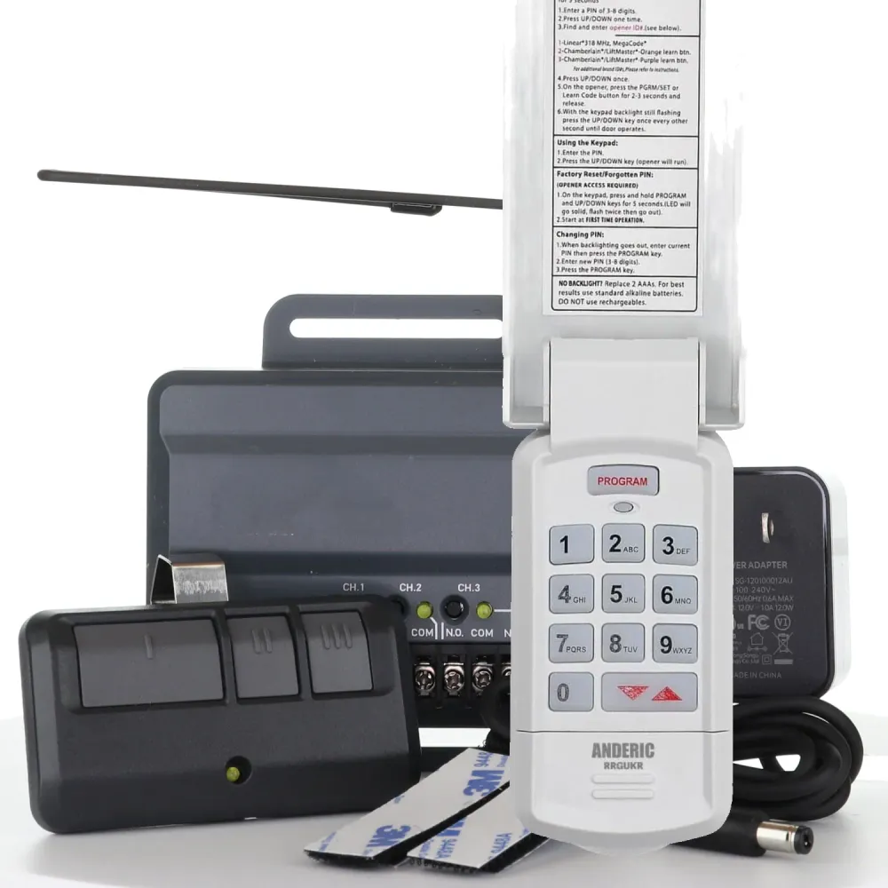 Anderic RR850LM De uso general Garage Door & Gate Opener Conversion Add-on Kit Keypad