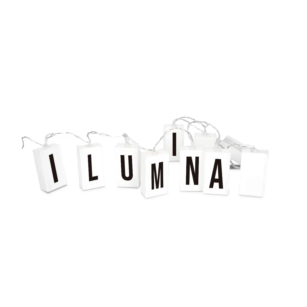 Adaptadores para Halógeno Estevez Kit de Letras Iluminadas, Modelo 34301