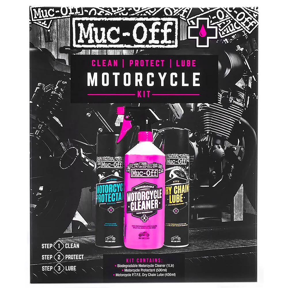 Espuma Activa Kit De Limpieza Total Mucc-Off Para Moto