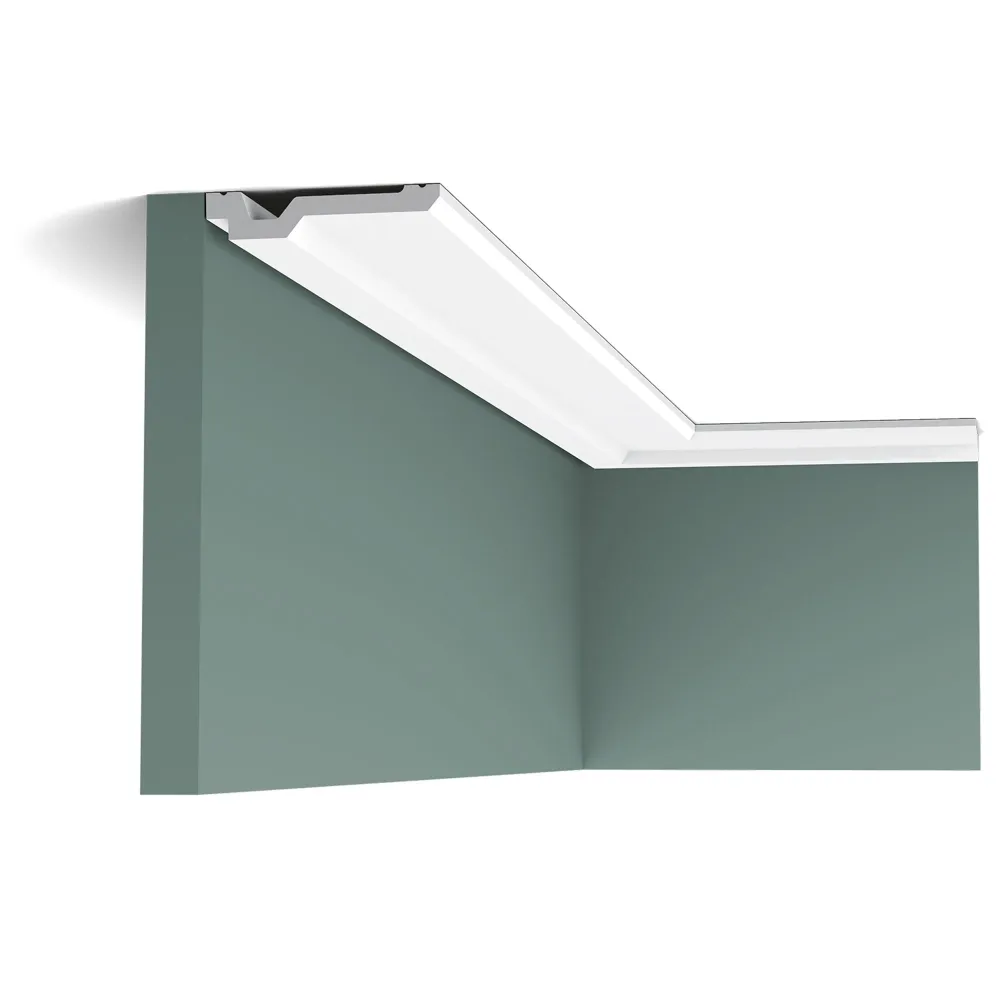 Moldura C356 en blanco | 100 x 20 x 2000 mm