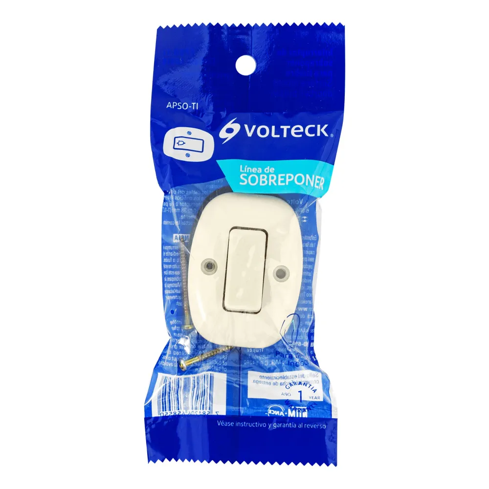 INTERRUPTOR DE SOBREPONER PARA TIMBRE VOLTECK APSO-TI