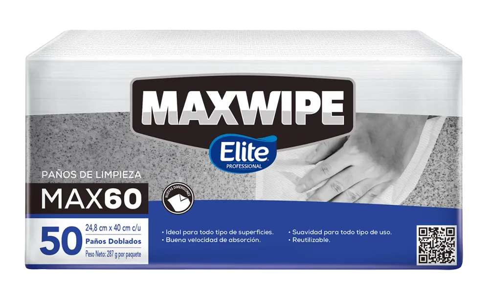 PANO MAXWIPE 40972 DOBLADO 50UNI