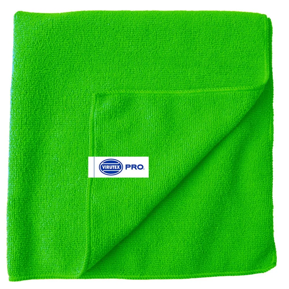 Paño Microfibra Color Verde 5 Unidades