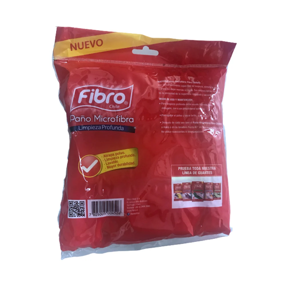 Paño Microfibra Pack 3 Unidades