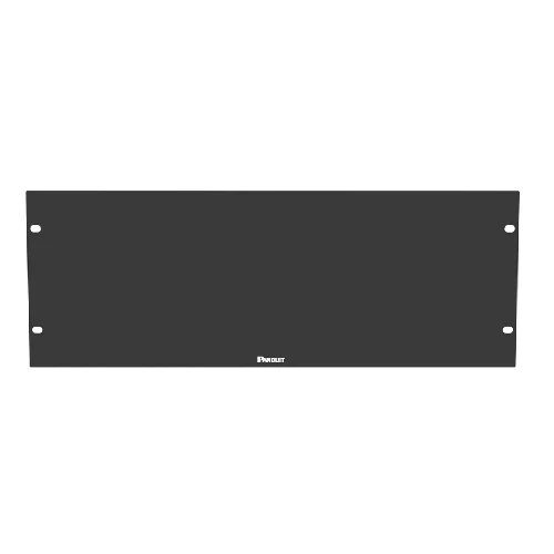 4RU Horizontal Flat Rack Filler Panel Metal 12-24 Screw DPFP4
