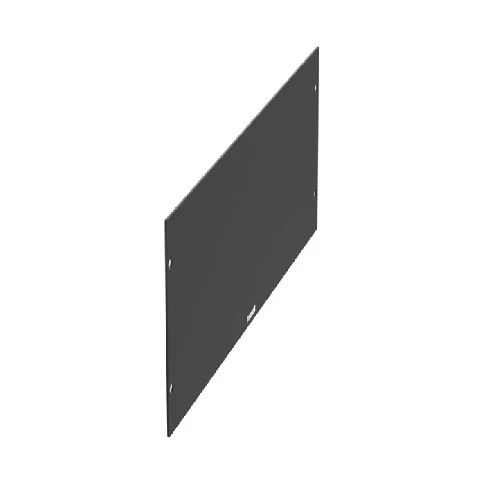 4RU Horizontal Flat Rack Filler Panel Metal 12-24 Screw DPFP4