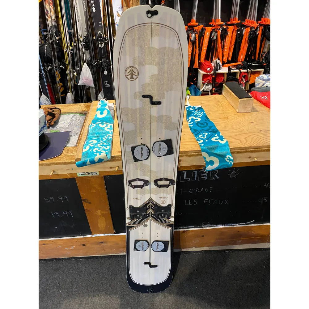 KIT SPLITBOARD USAGÉ - Cardiff POWGODA enduro 155cm