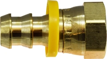 5/16" Push On Hose Barb X 5/16" F 45/37 Flare De giro 30232