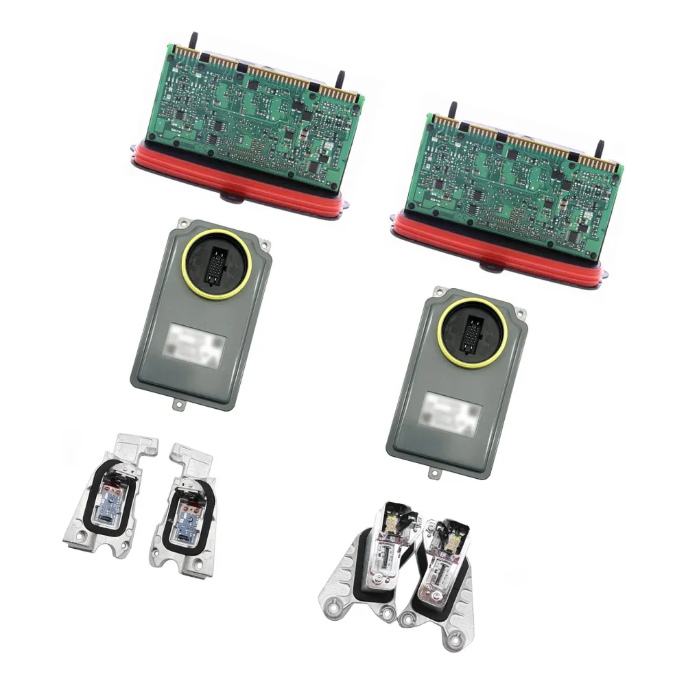 2014-2016 BMW 528i 8PCS Conjunto de módulo de control de faros adaptables izquierdo + derecho
