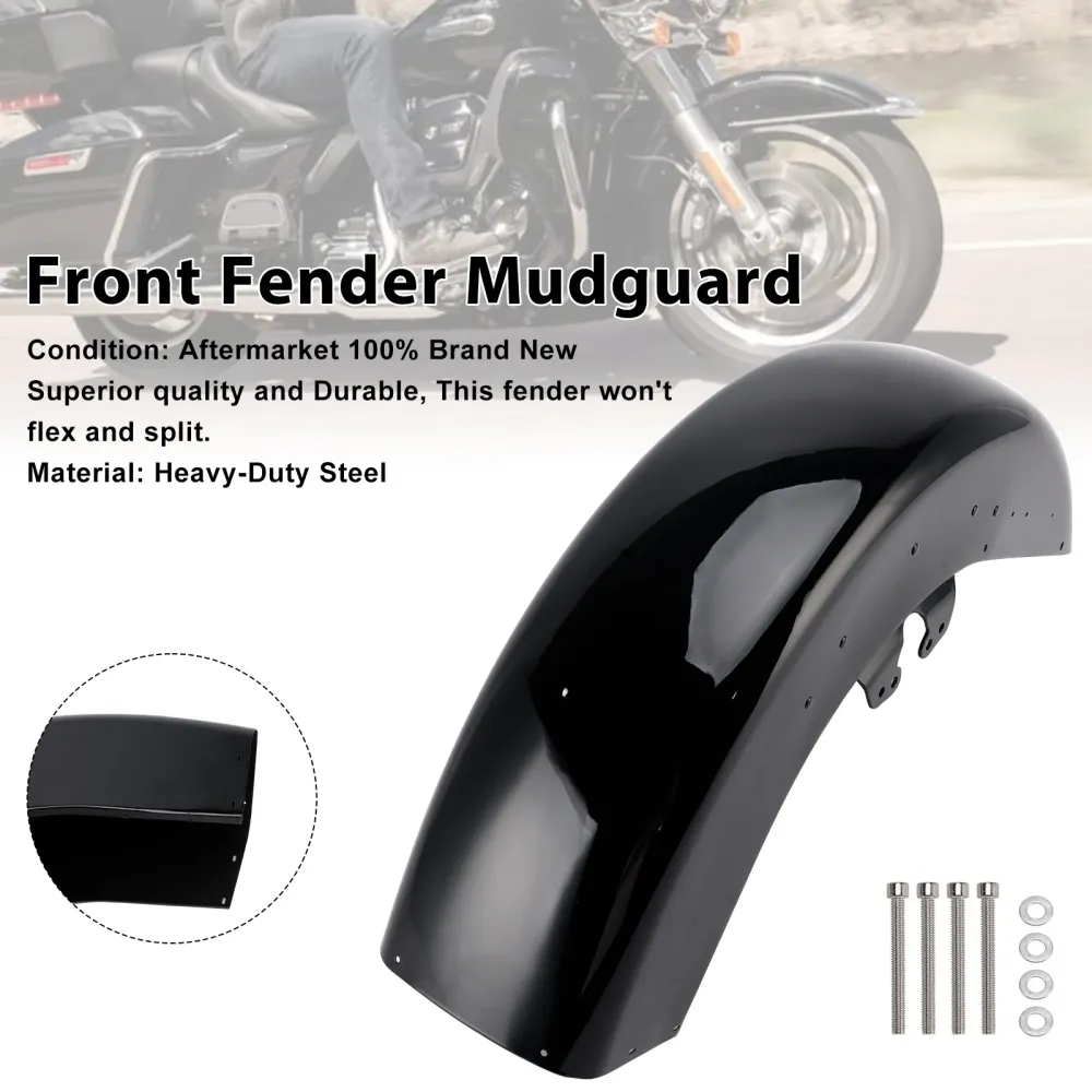 Guardabarros delantero de acero Harley-Davidson Ultra Limited Low-FLHTKL 2015+