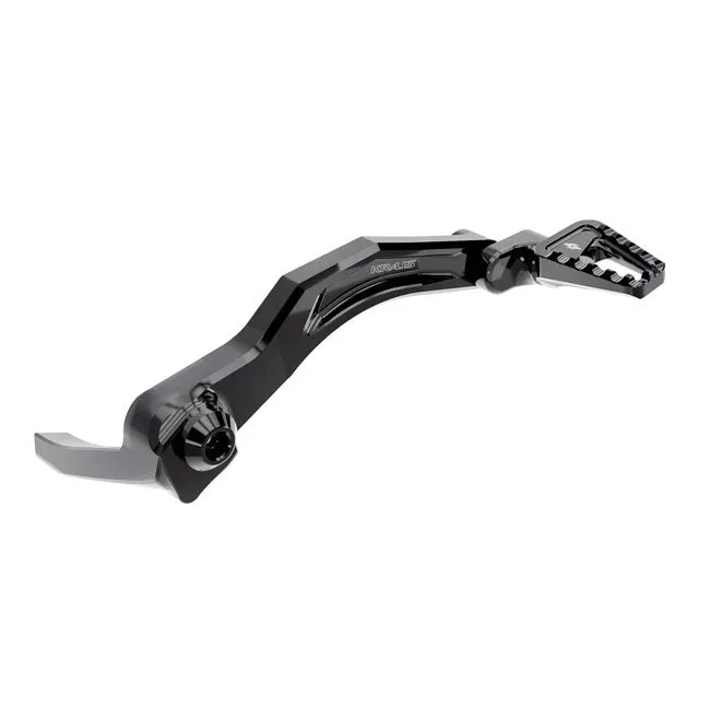 Kraus Maneta de freno SX3 para Harley-Davidson Softail, regulable 360°, negra