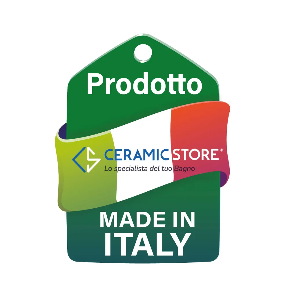 Mobile Credenza 2 Ante e 4 cassetti finitura Struttura Ossido Nero / Finitura Frontale Cemento Sarmog