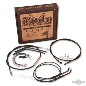 16" Ape Cable Kit Azabache Vinyl Non-ABS Harley-Davidson