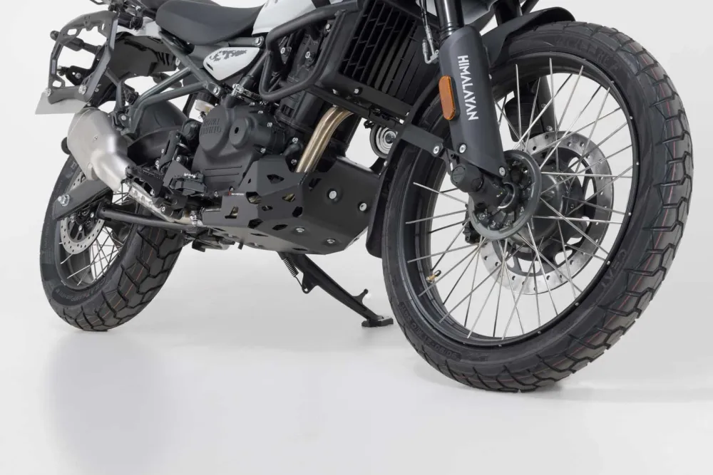 Protector de motor. Negro. Royal Enfield Himalayan 450 (23-). con Efecto Antiestático