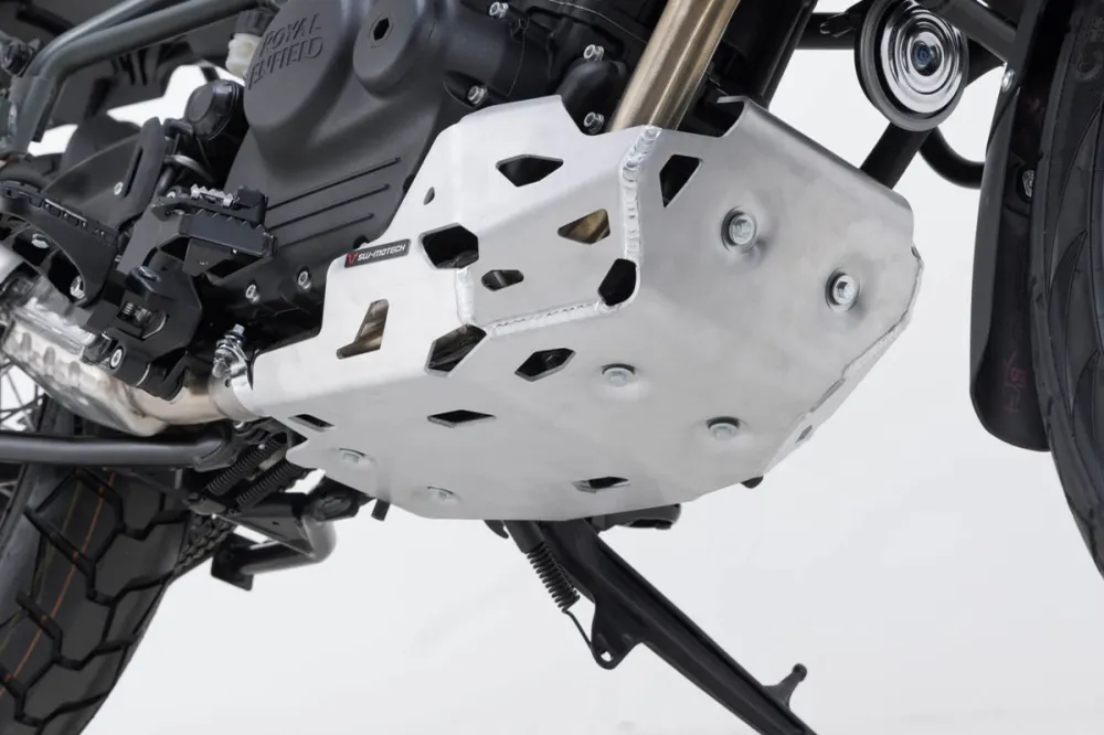 Protector de motor. Plateado. Royal Enfield Himalayan 450 (23-). - 500 g