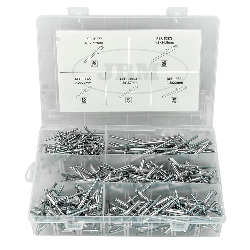 ESTUCHE DE REMACHES 300PCS -52043