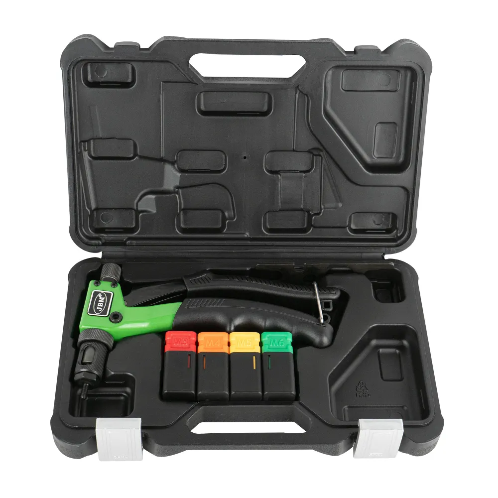 Kit Completo con Accesorios REMACHADORA TUERCA COMPACTA 200MM / 8" - 52595
