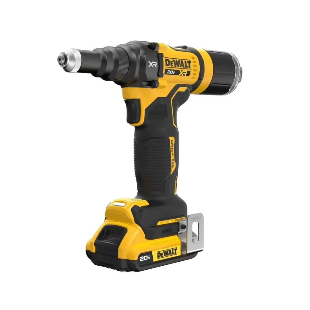 Remachadora de 1/4" 20V MAX* XR® DCF414D2-B3 DeWalt Alta Capacidad
