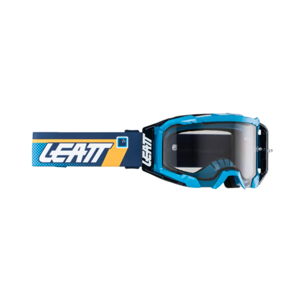 Leatt Antiparra Velocity 5.5 Ink Light Grey 58% con Imán y Gancho