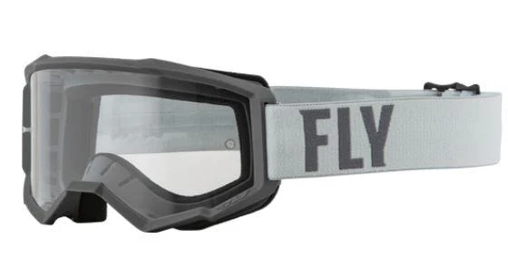 Resistente al Fuego Antiparras Focus Gris/Oscuro Fly Racing