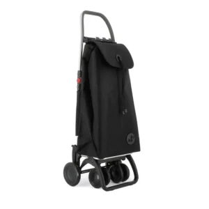 Carro de Compra I-Max MF 4 Ruedas 2 Giratorias Plegable - Color Negro en Negro Mate
