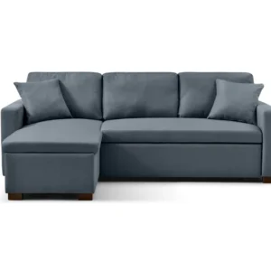 Organizador de Cocina Venprodin - Sofá Cama Esquinero De 3 Plazas Chaise Loung 1970X1160X470 Gris