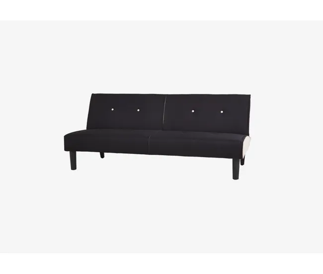 Sofá convertible en cama RIO color negro