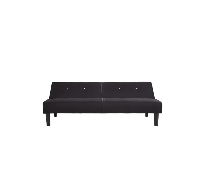 Sofá convertible en cama RIO color negro