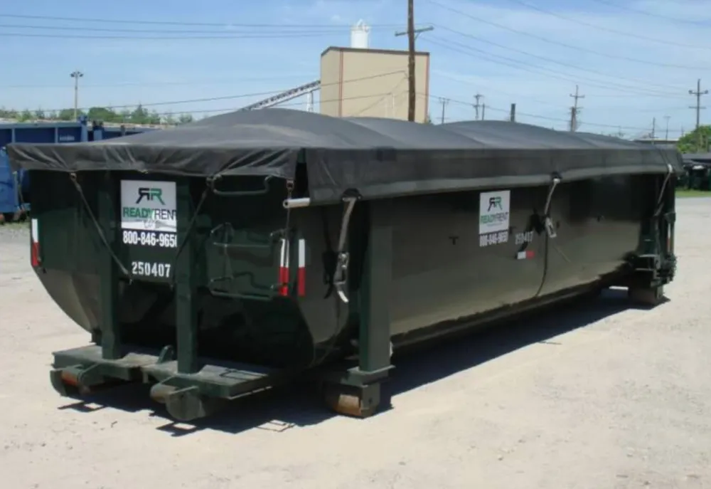 Protector de Carga Dumpster Tarps & Covers - Hand Thrown - Sólido Vinyl